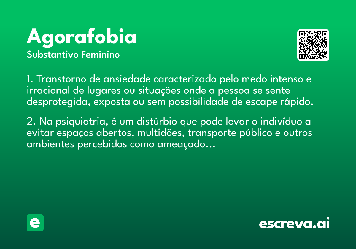 agorafobia