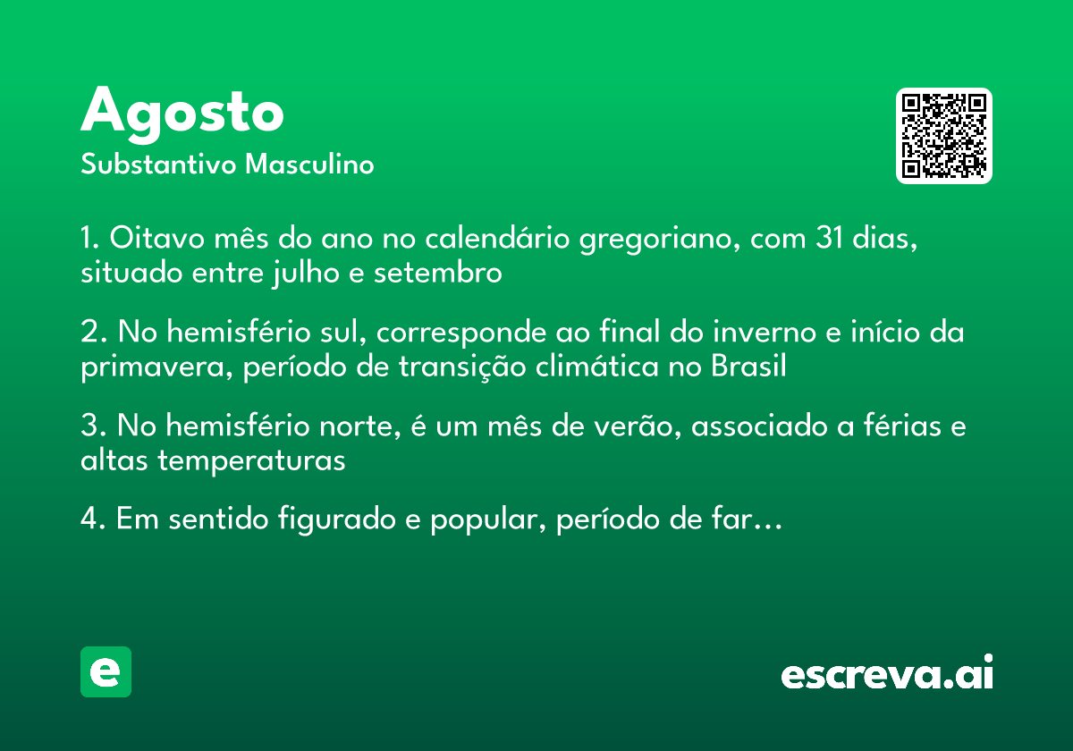 agosto