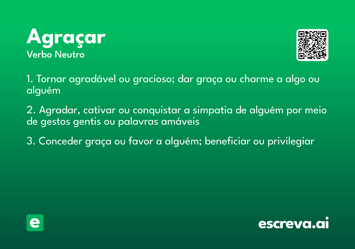 agraçar