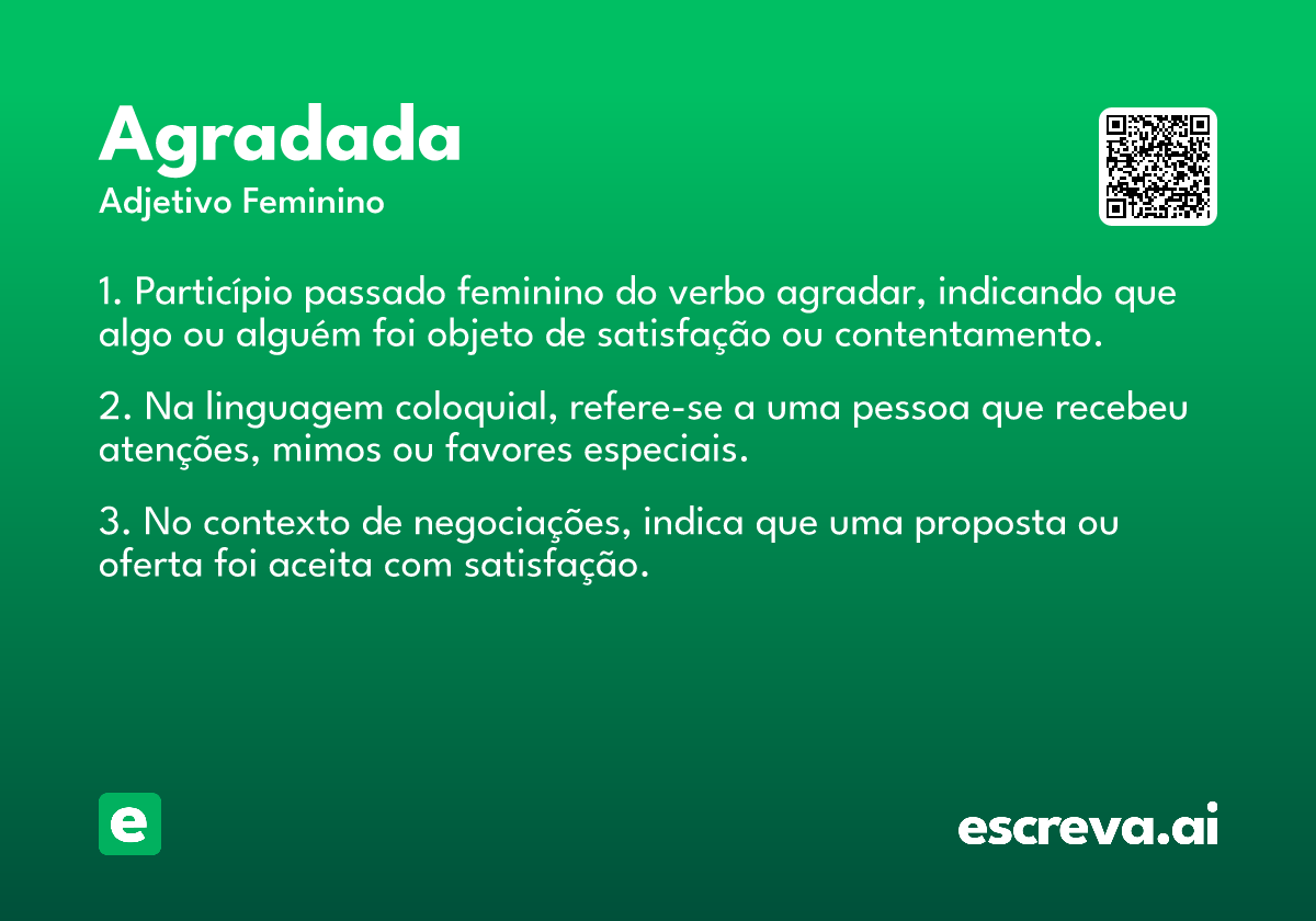 agradada