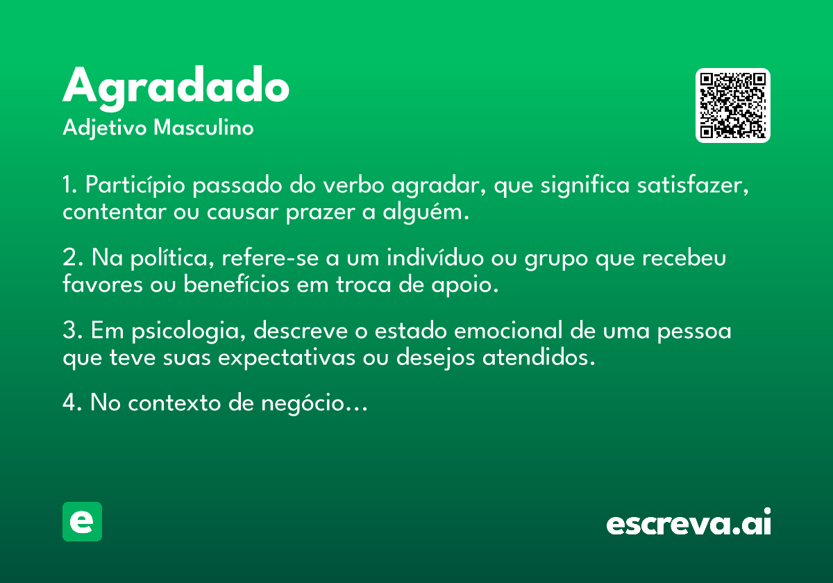 agradado
