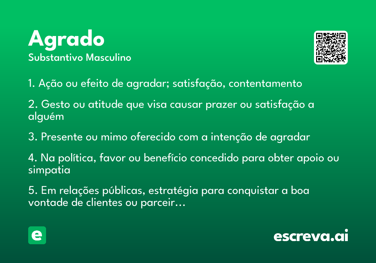 agrado