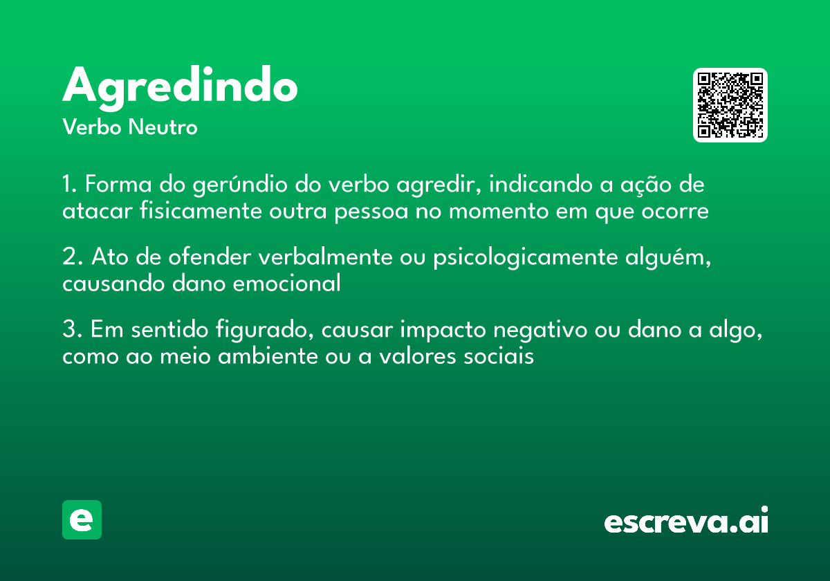 agredindo
