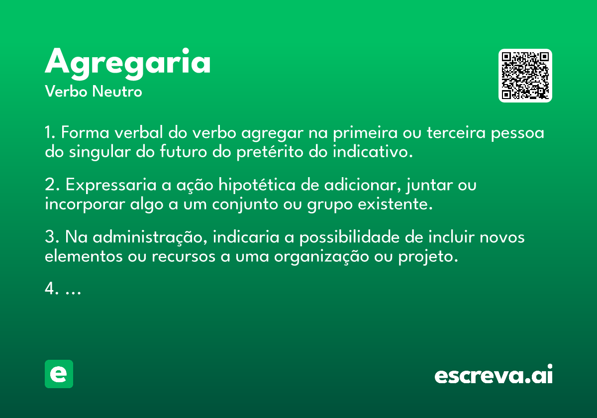 agregaria