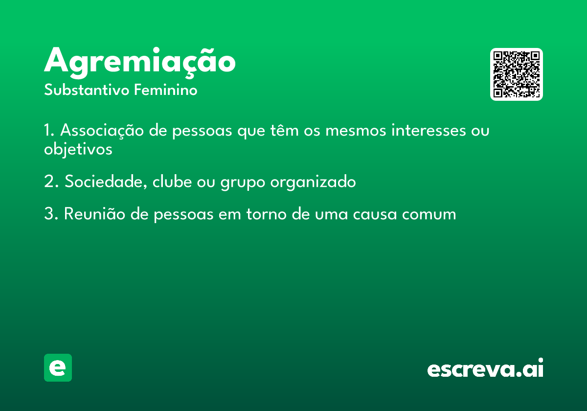 agremiação