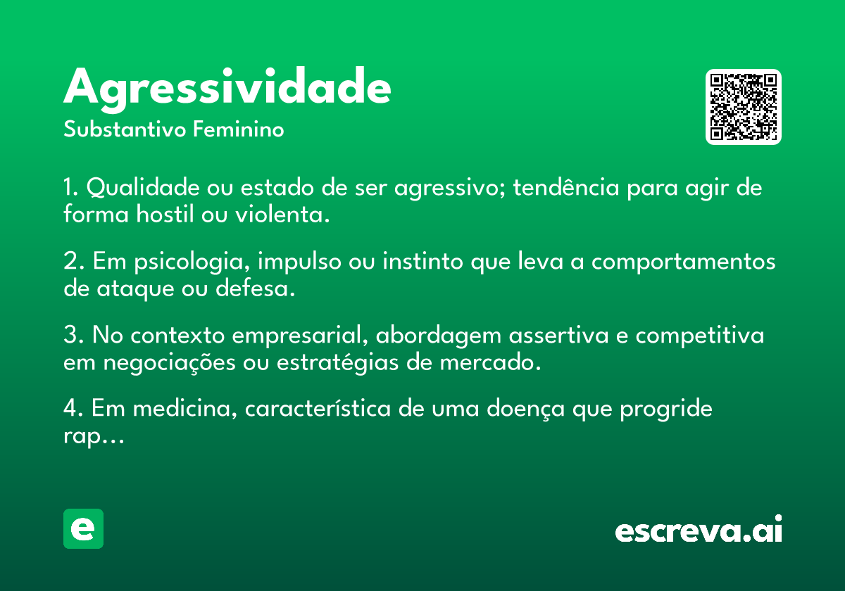 agressividade