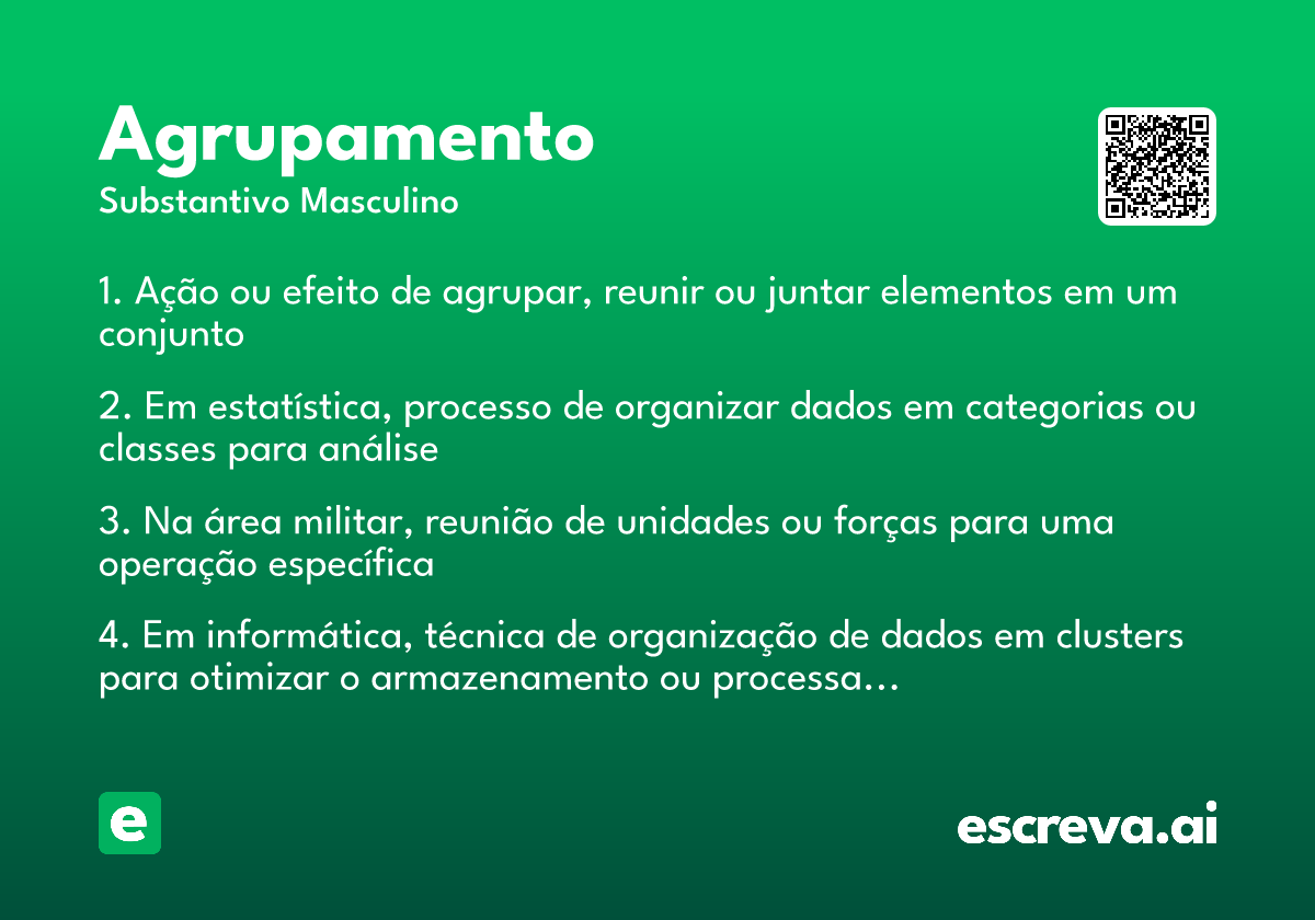 agrupamento