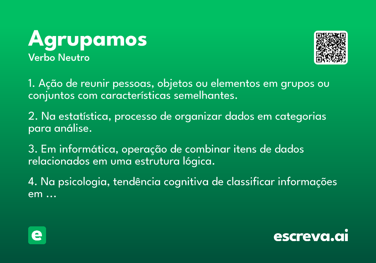 agrupamos