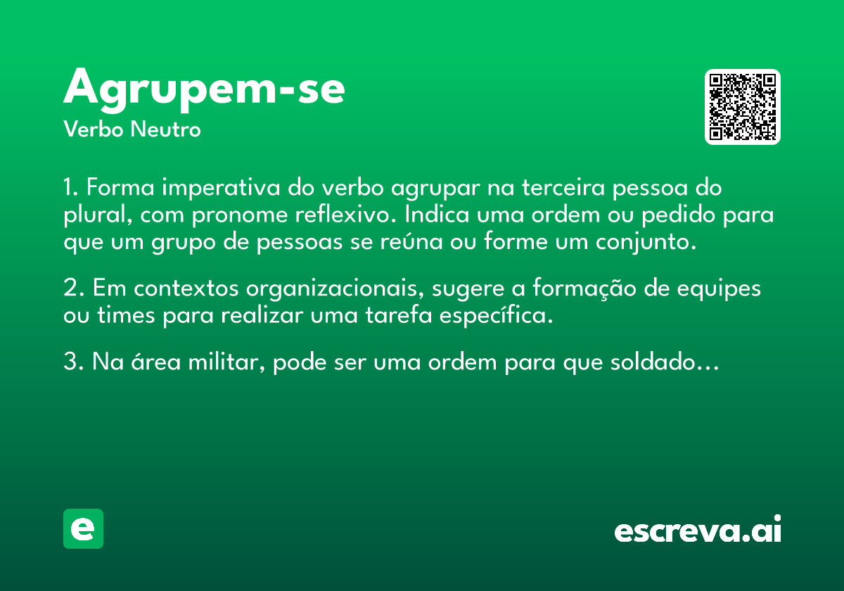 agrupem-se