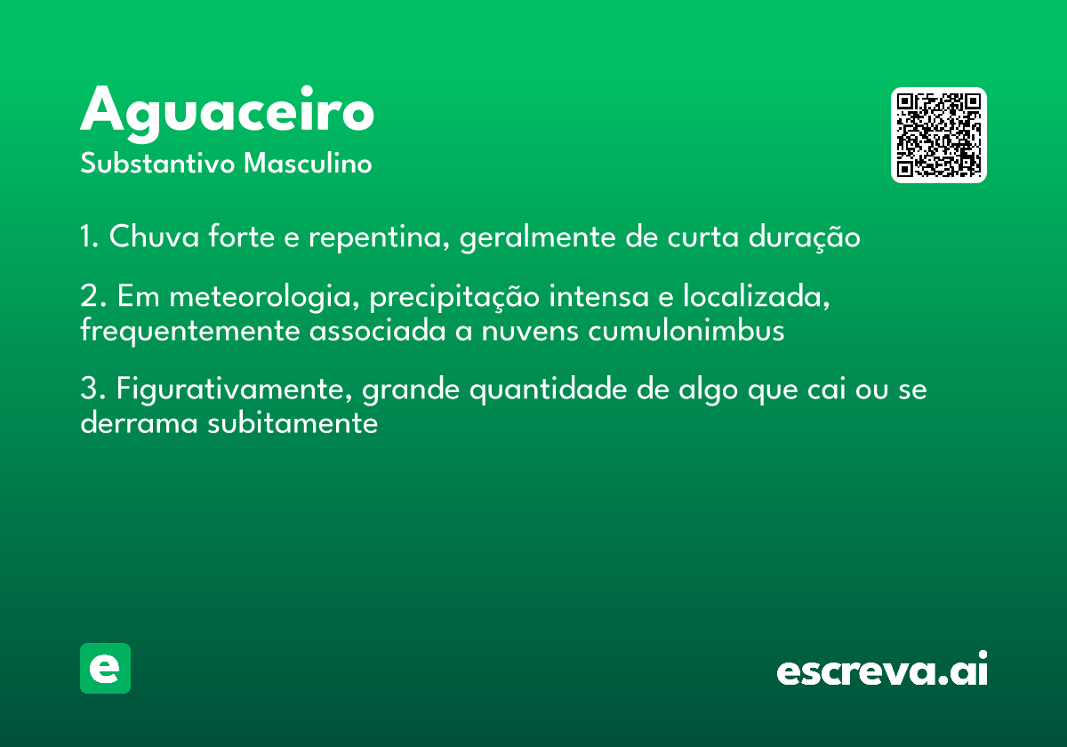 aguaceiro