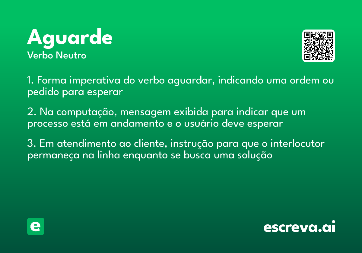 aguarde