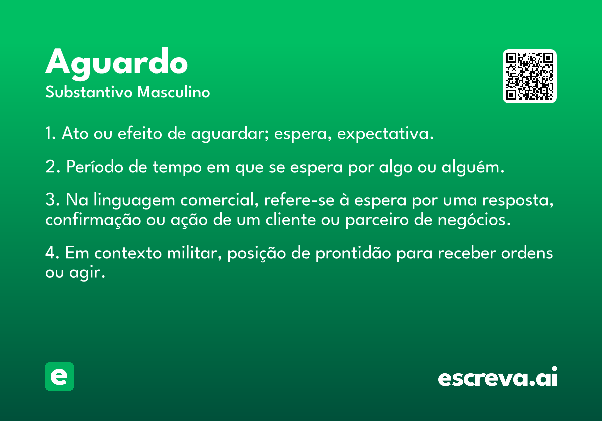 aguardo