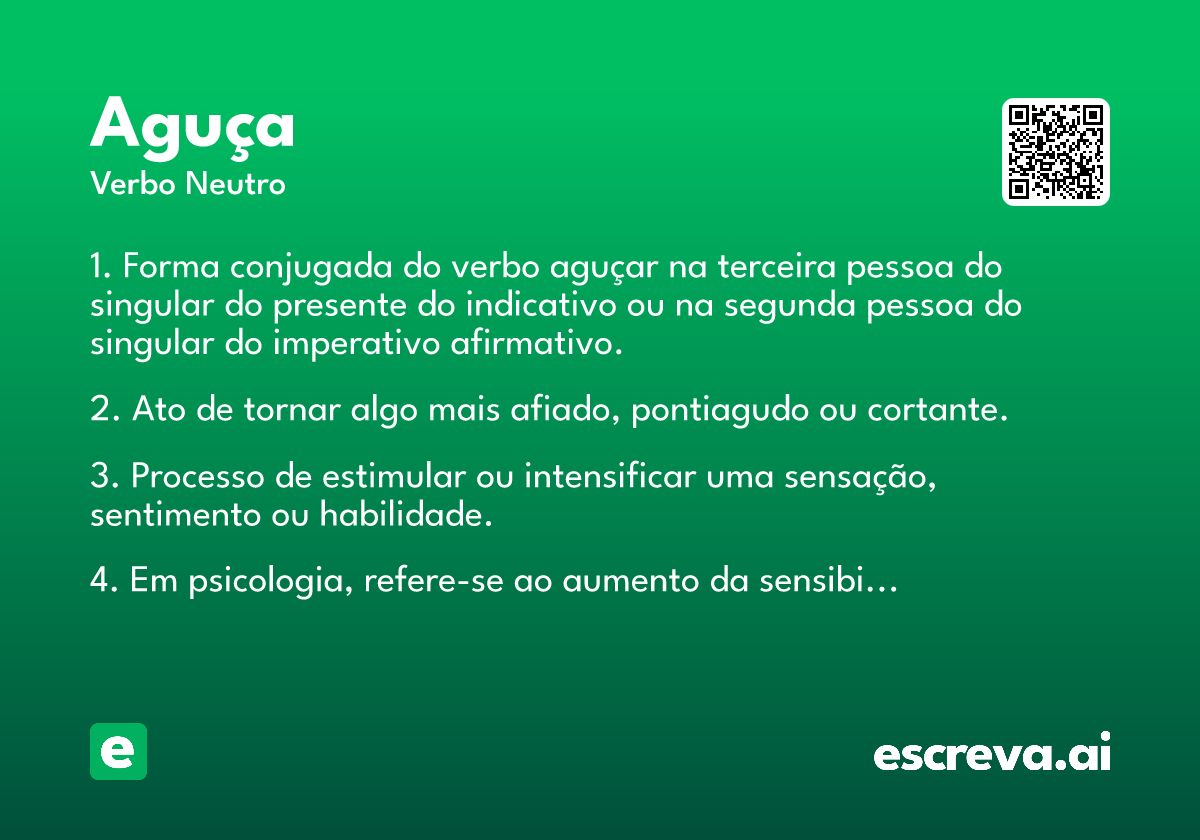 aguça