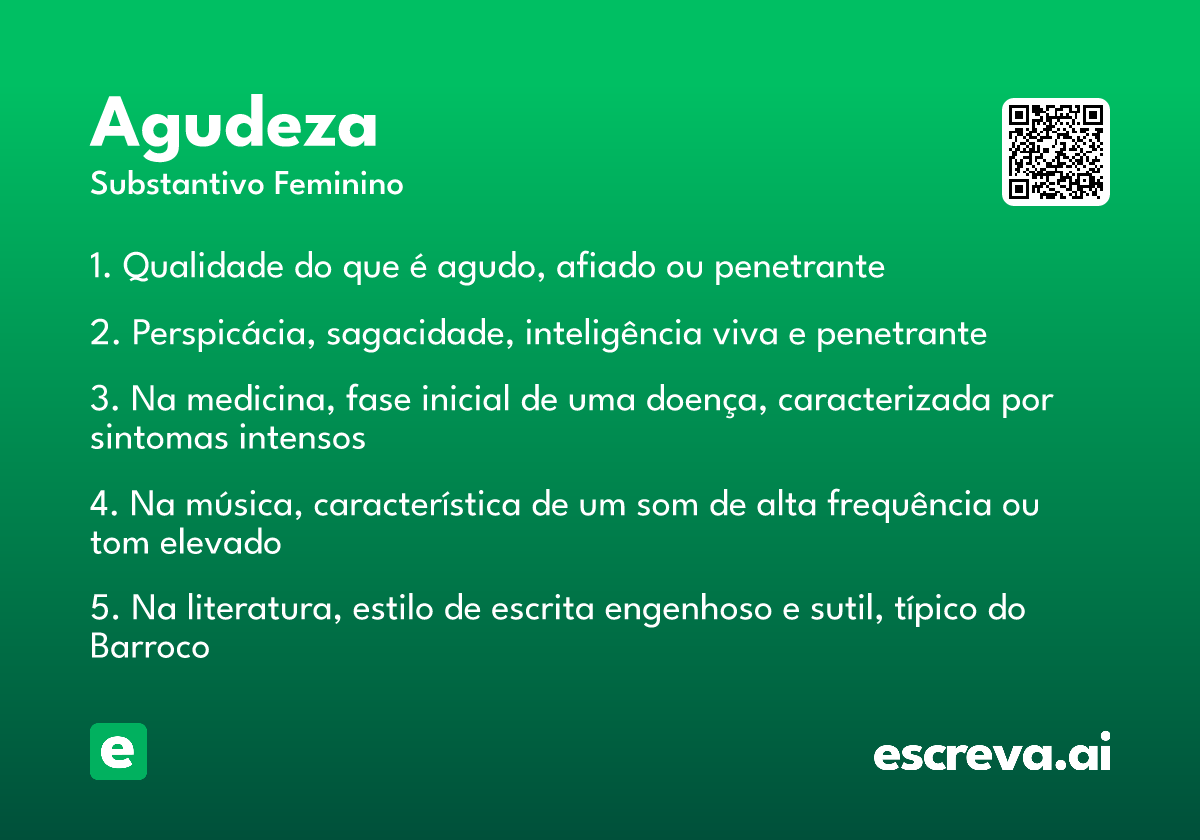 agudeza