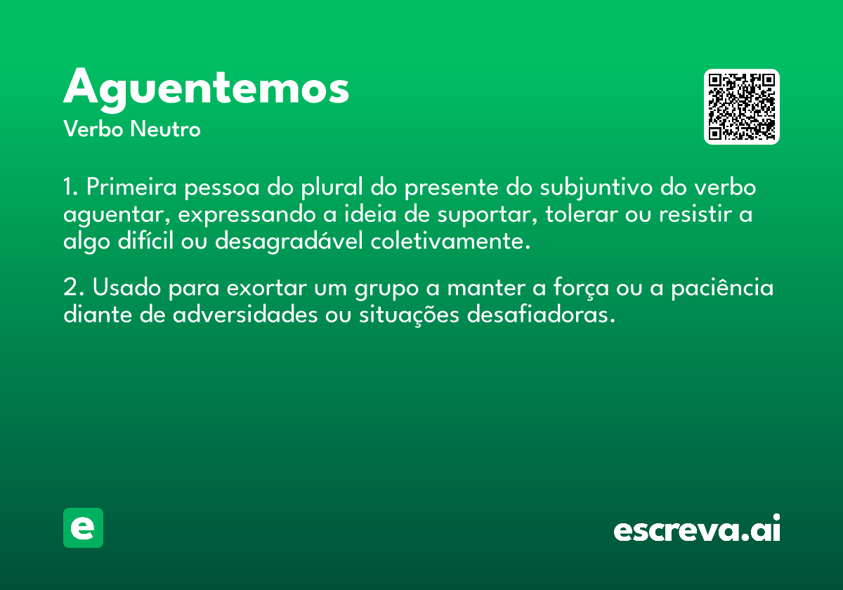 aguentemos