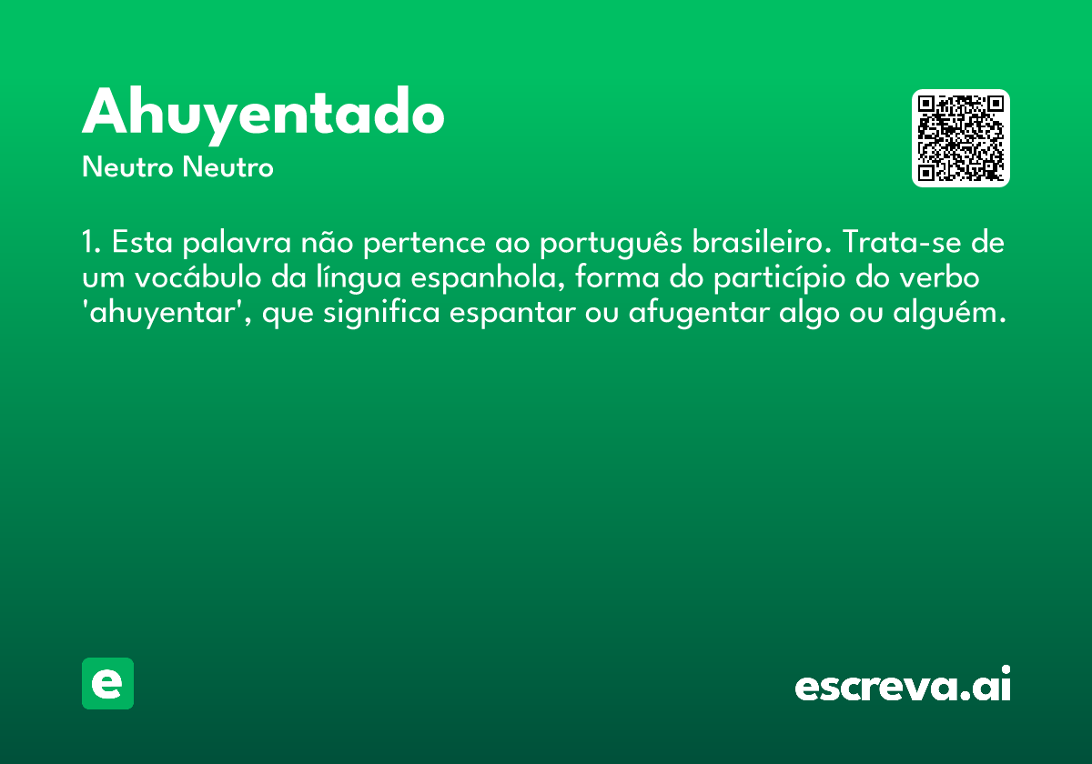 ahuyentado