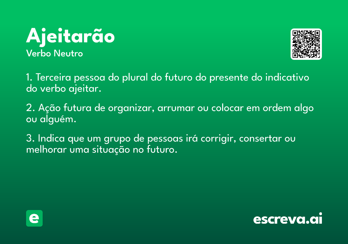 ajeitarão