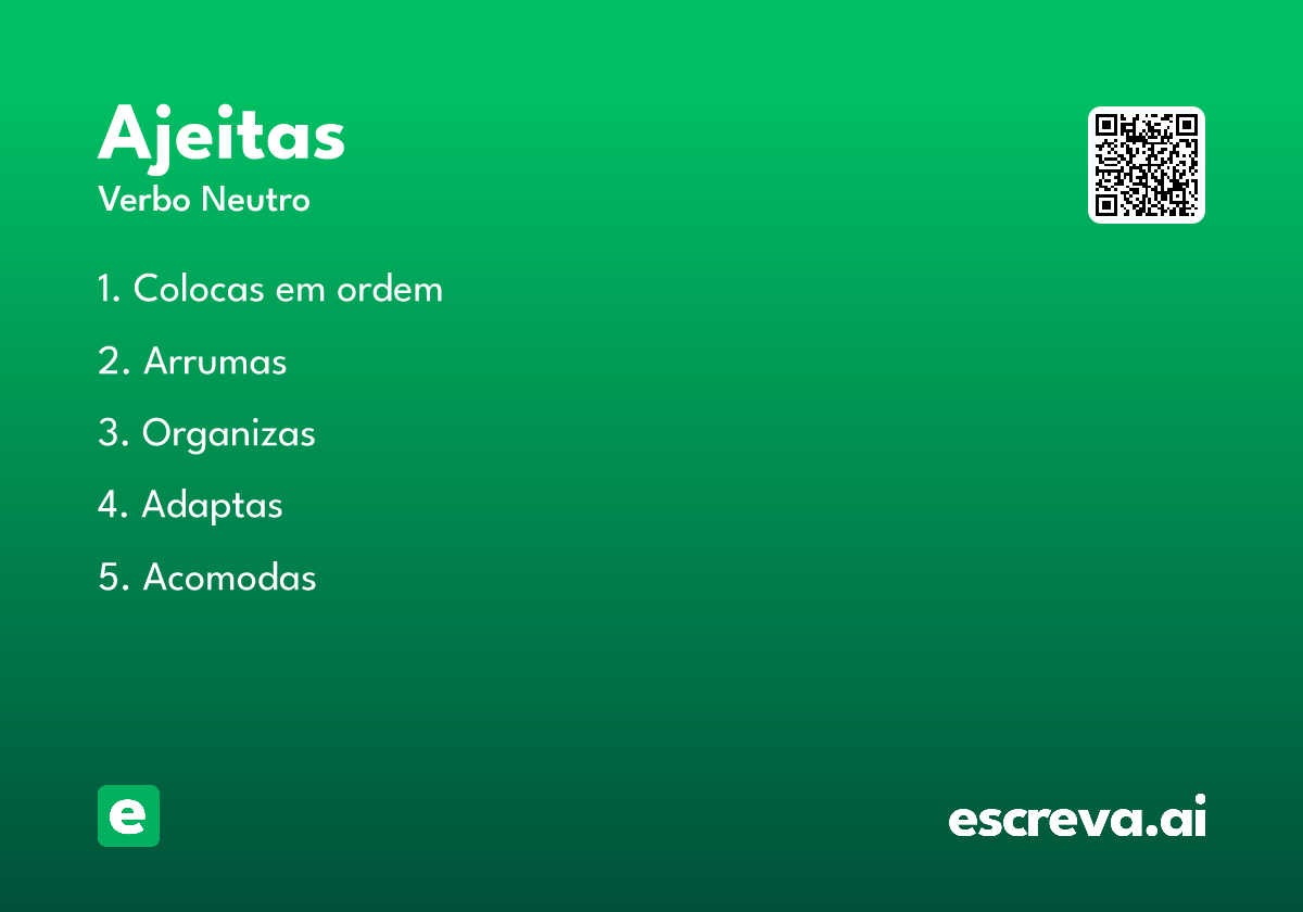 ajeitas