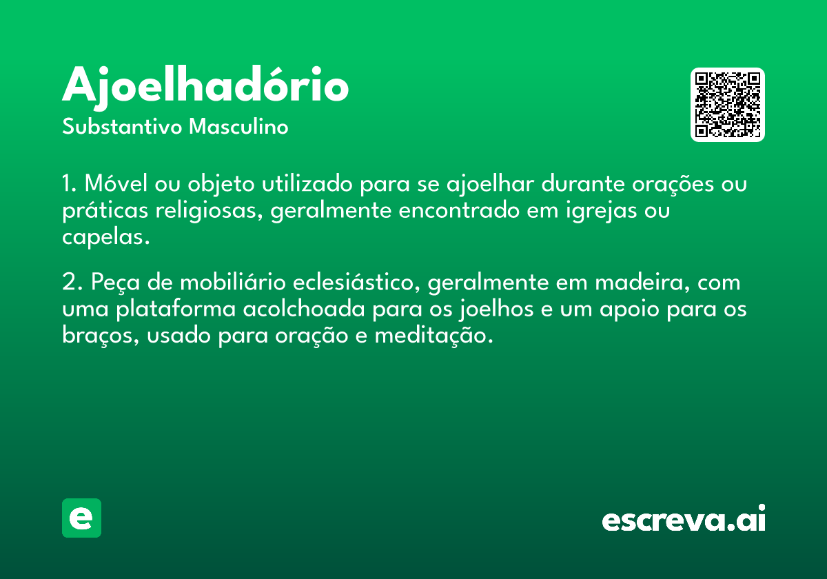 ajoelhadório