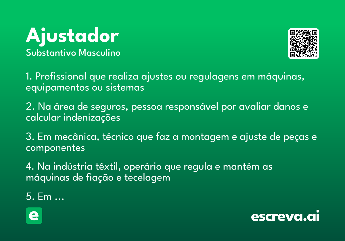 ajustador