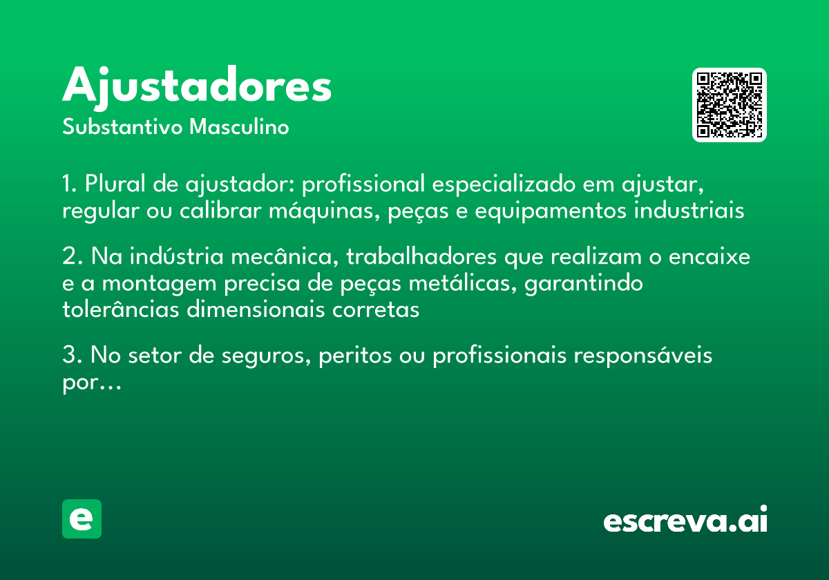 ajustadores