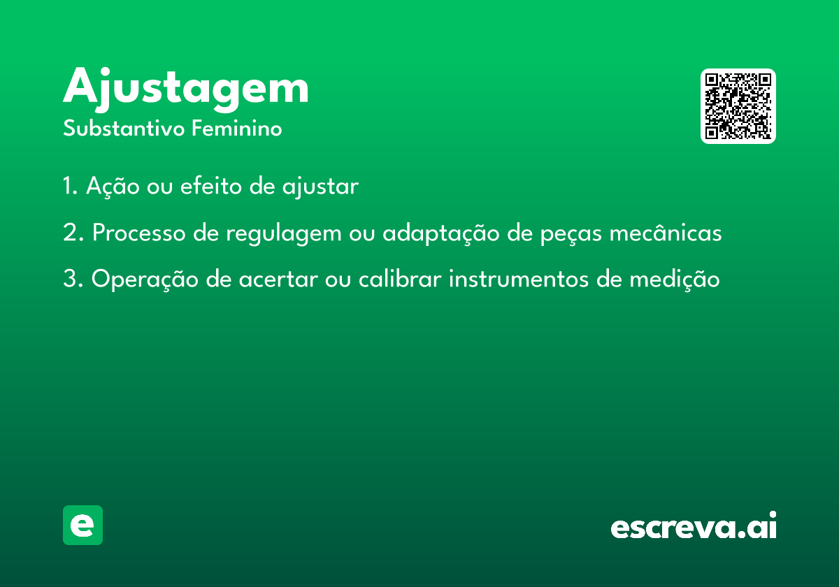 ajustagem