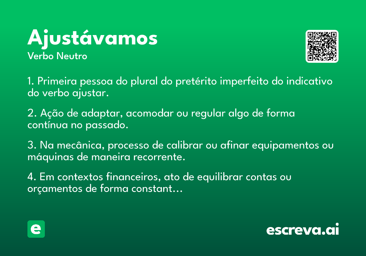ajustávamos