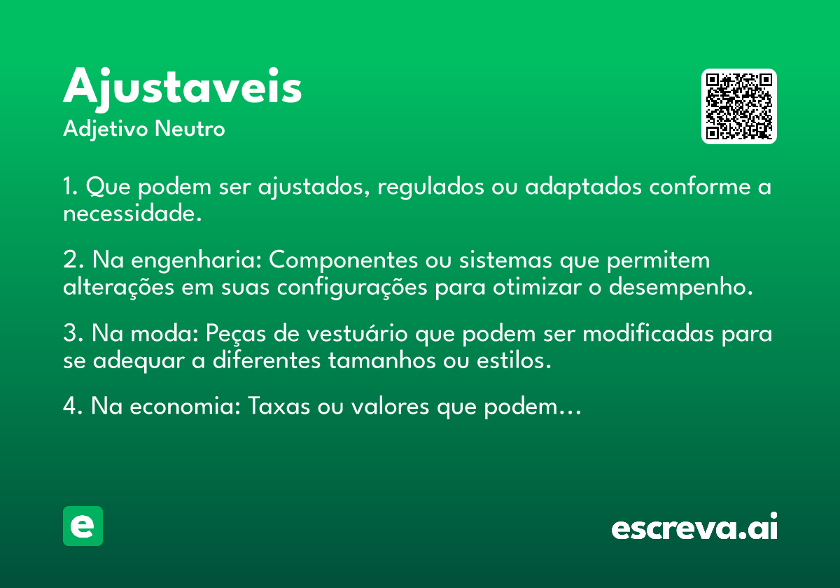 ajustaveis