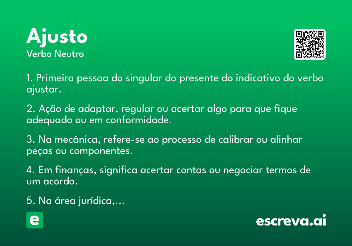 ajusto