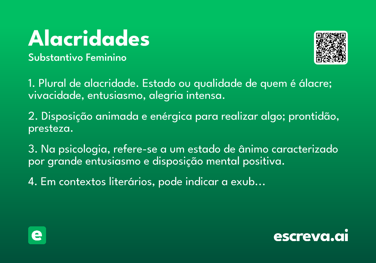 alacridades