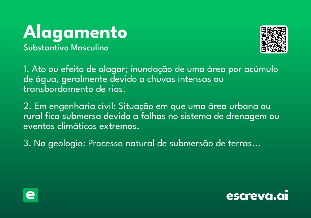 alagamento