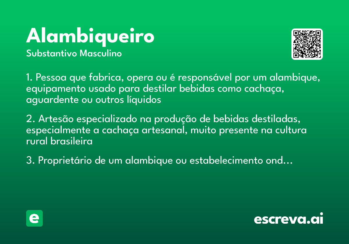 alambiqueiro