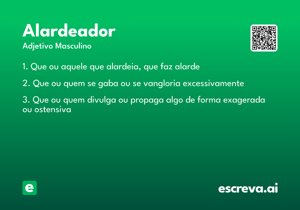 alardeador