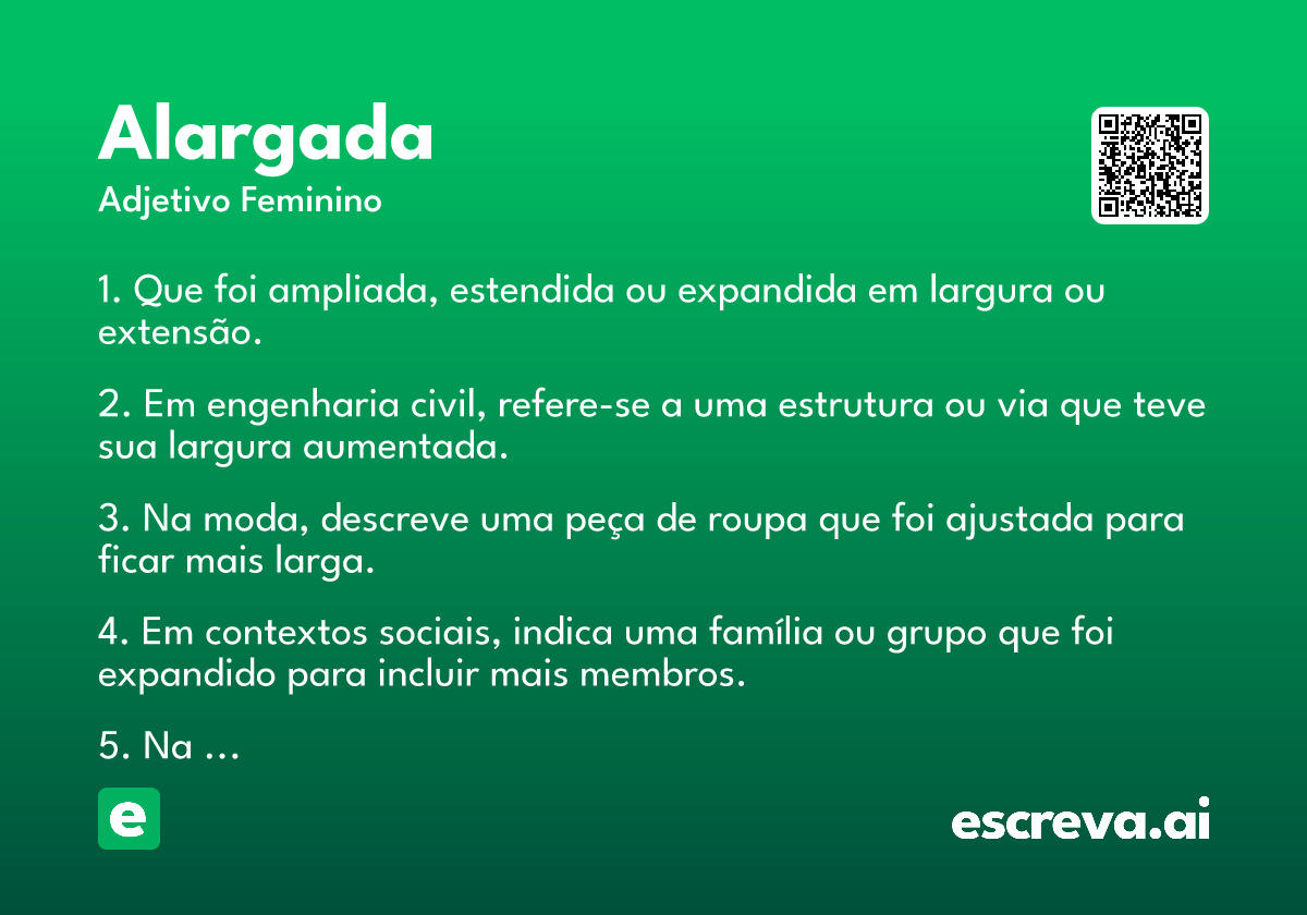 alargada