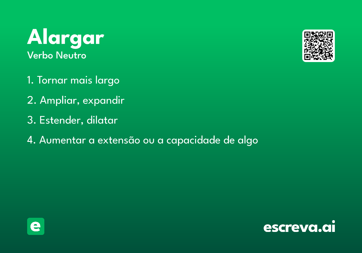 alargar