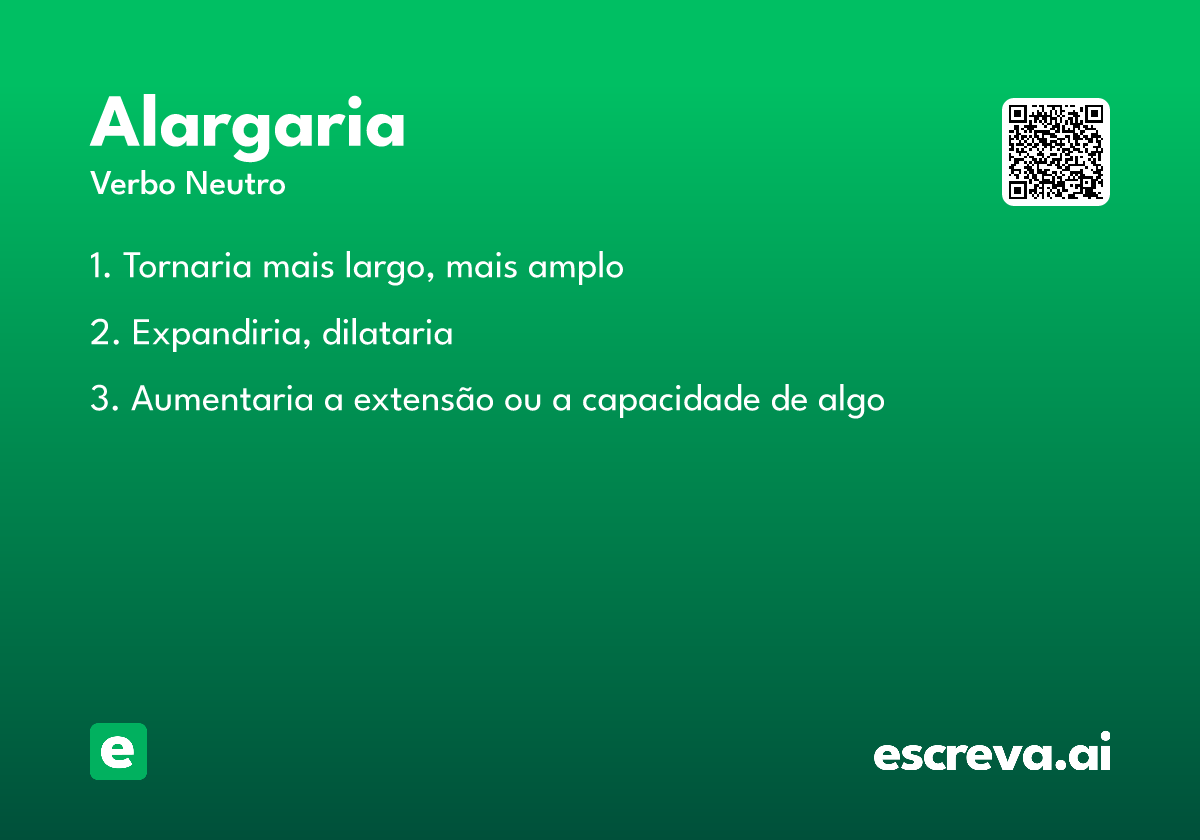 alargaria