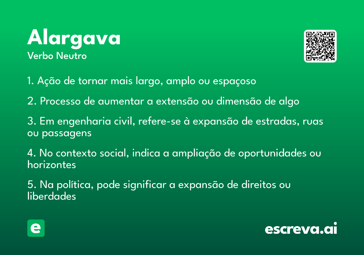 alargava