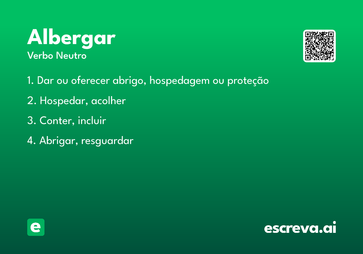 albergar