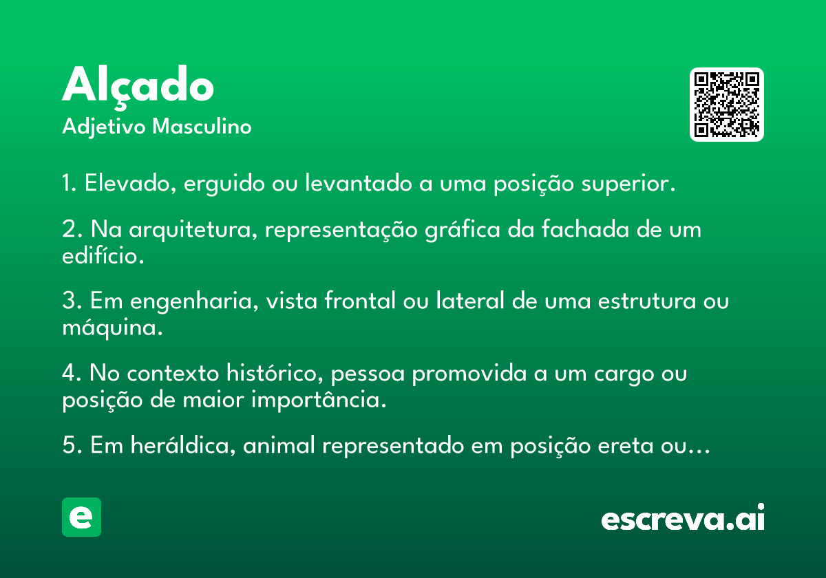 alçado