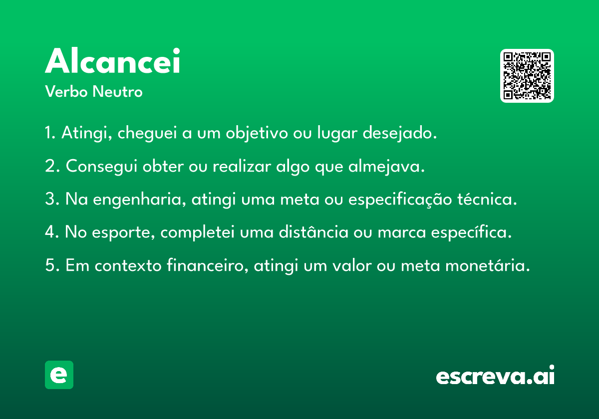 alcancei