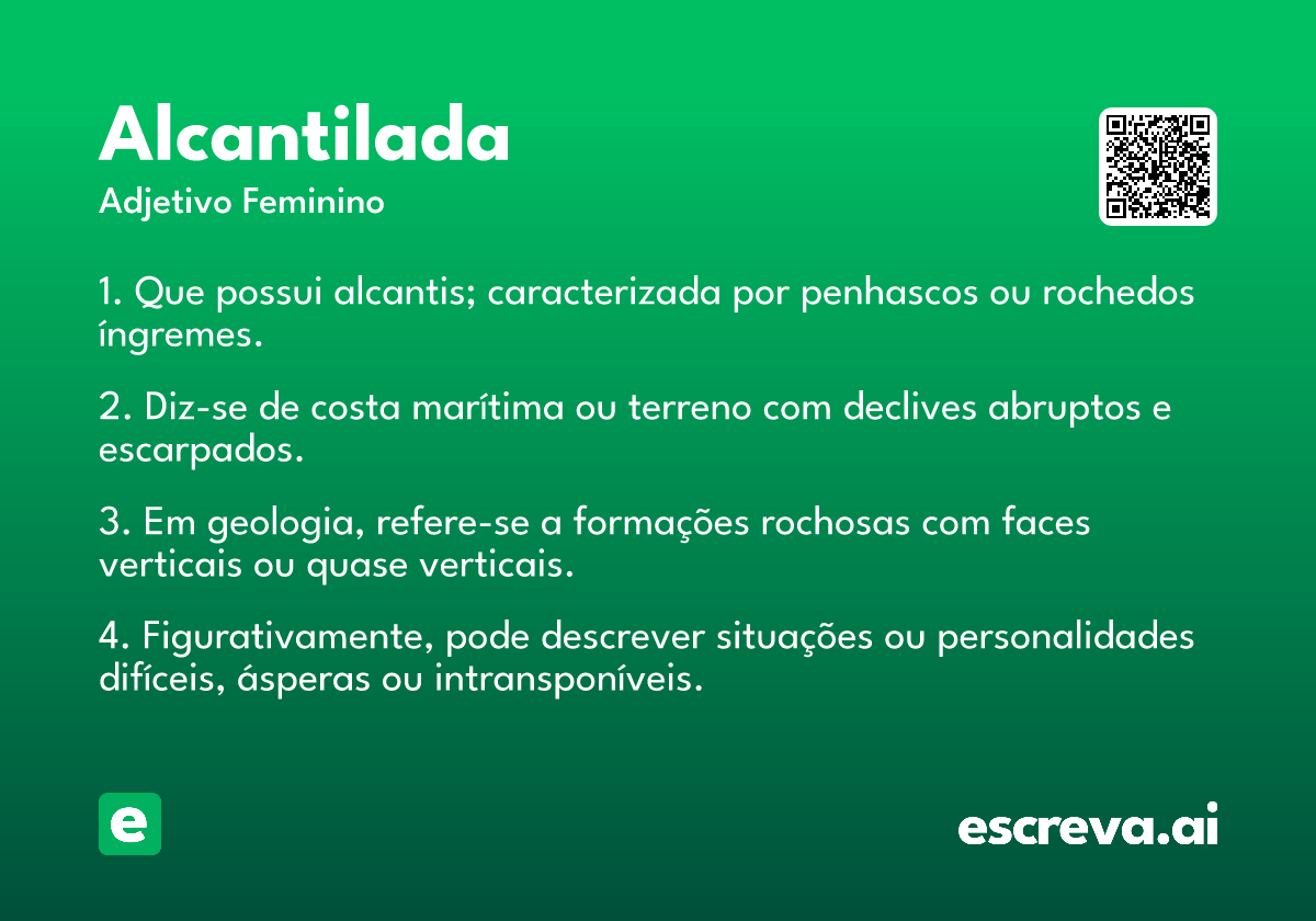 alcantilada