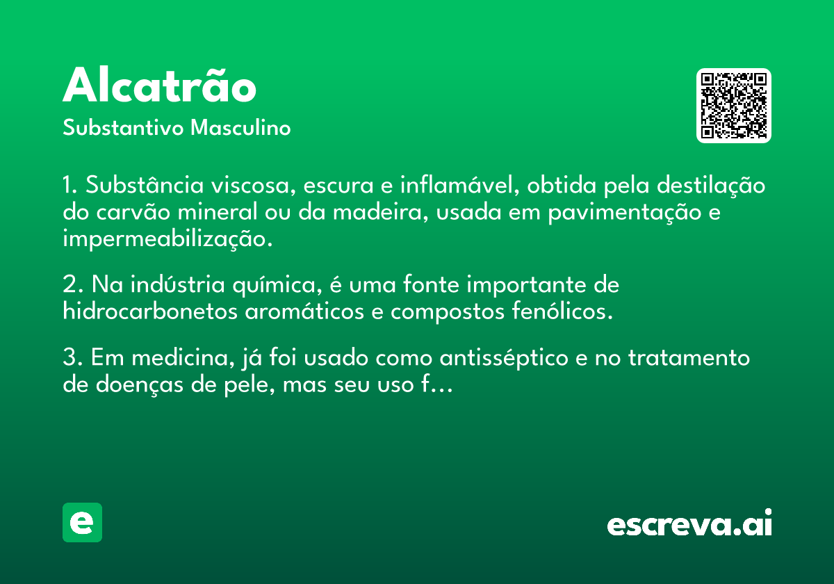 alcatrão