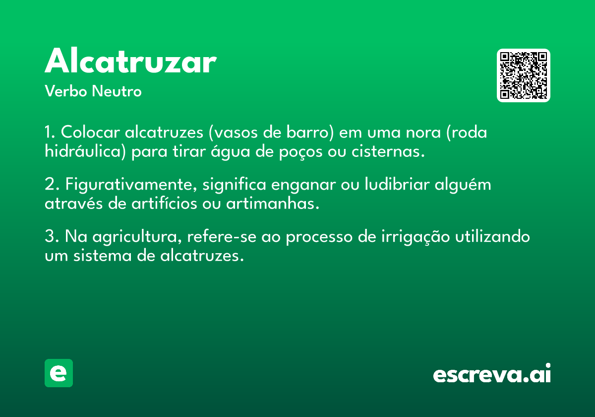 alcatruzar