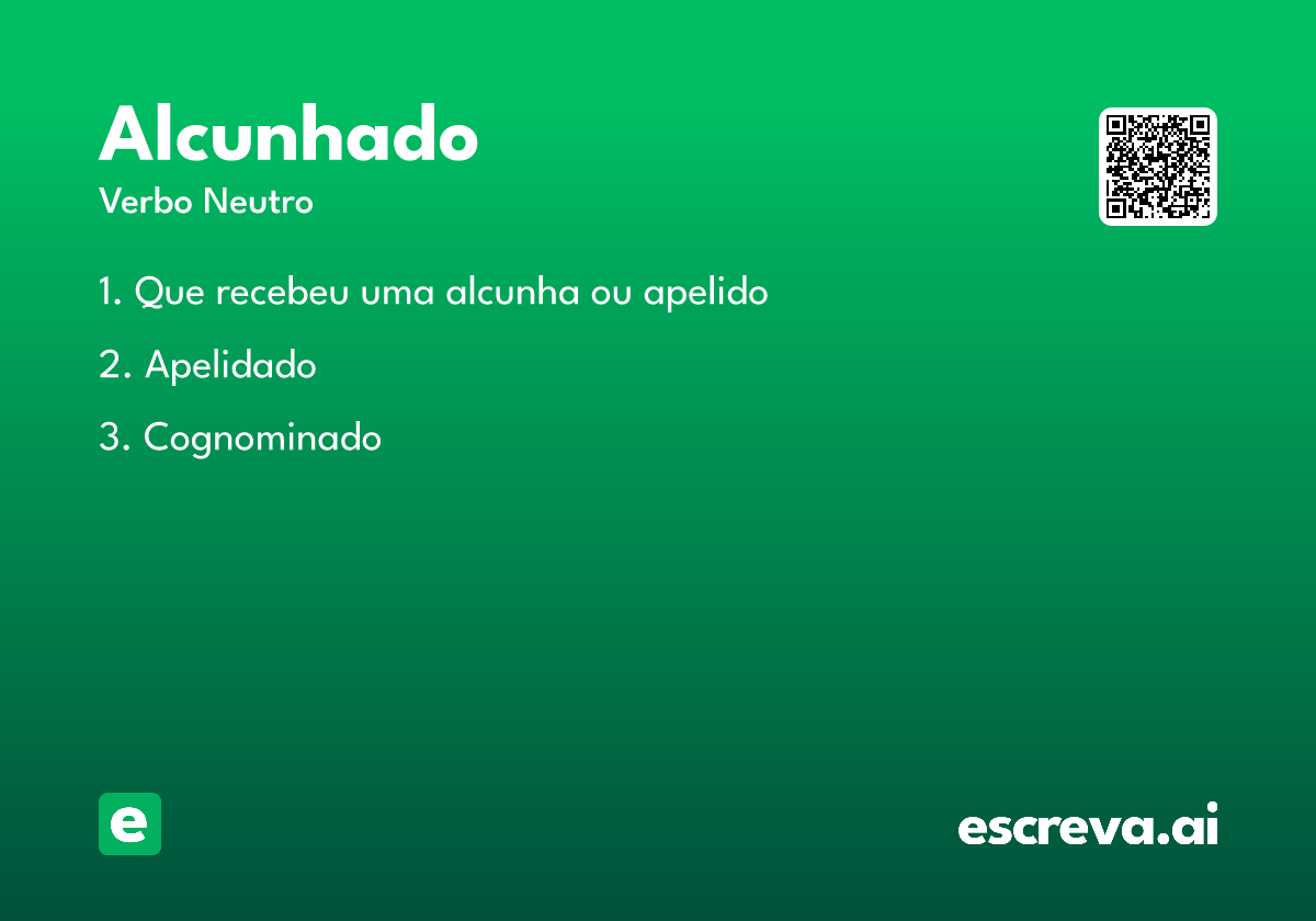 alcunhado