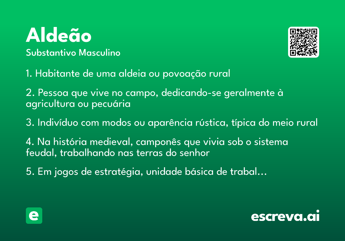 aldeão