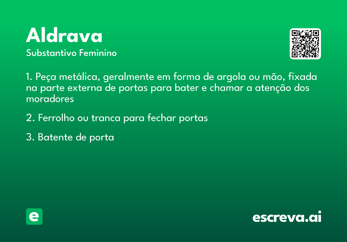 aldrava