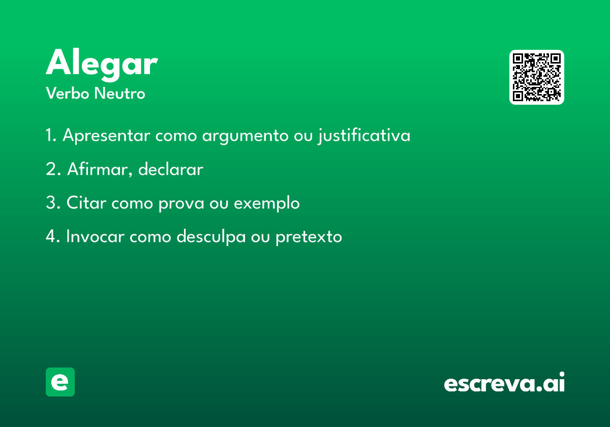 alegar