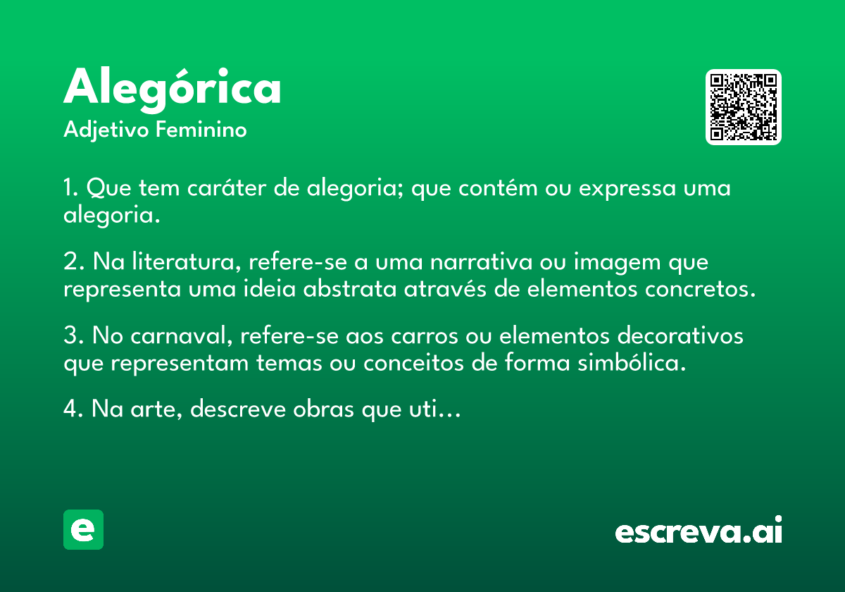 alegórica