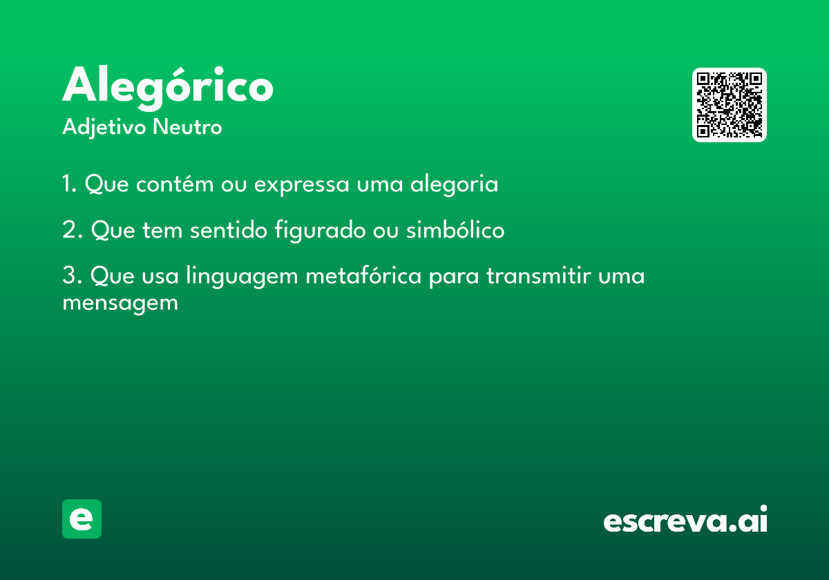 alegórico
