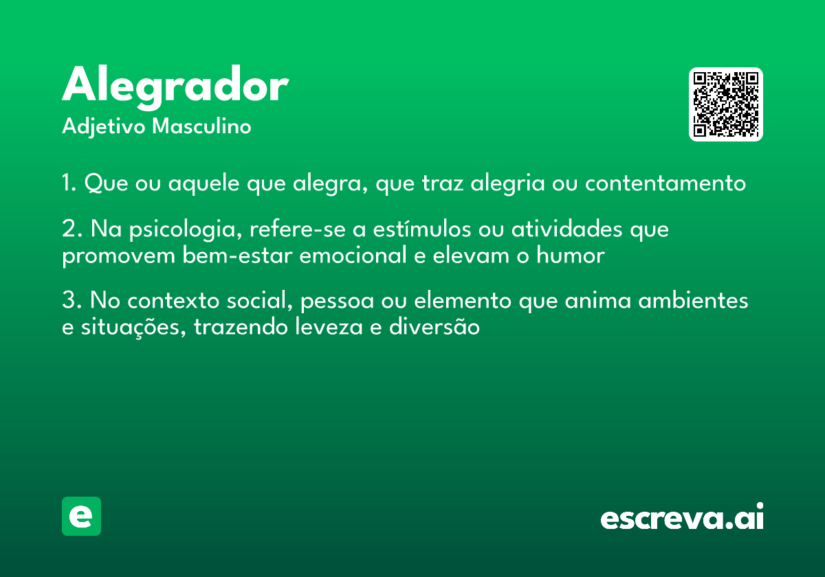 alegrador